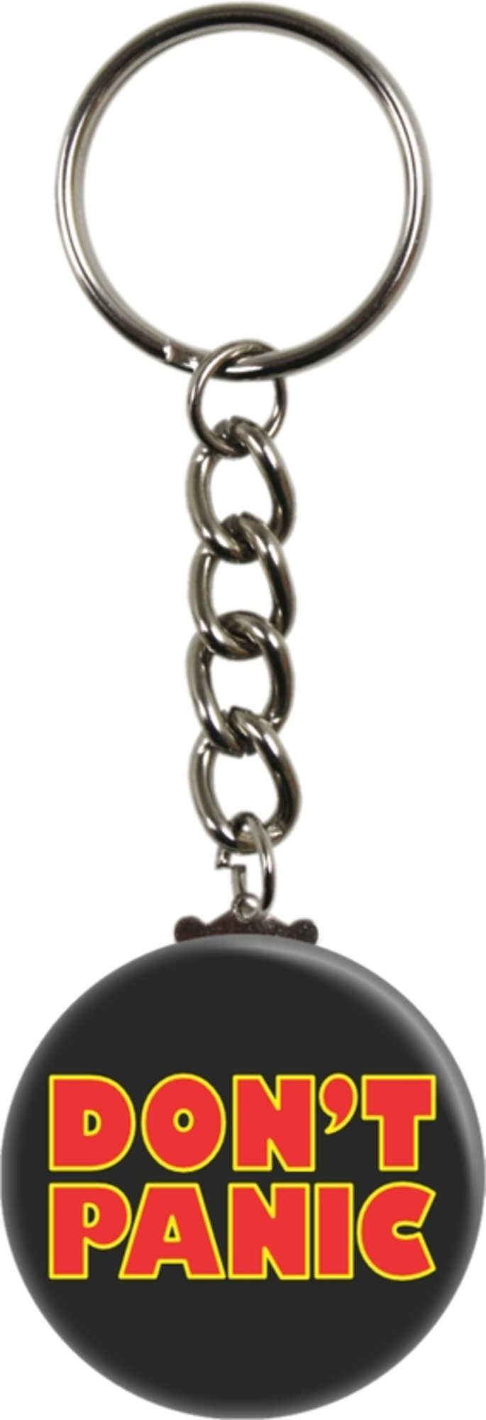 DON'T PANIC KEYCHAIN