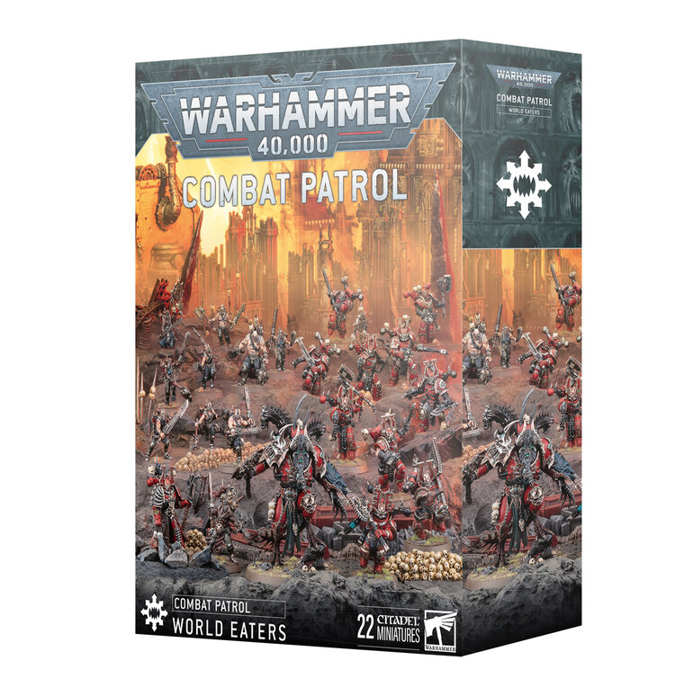 GAMES WORKSHOP WARHAMMER 40K COMBAT PATROL WORLD EATERS