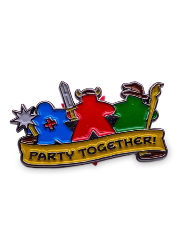 PARTY TOGETHER ENAMEL PIN