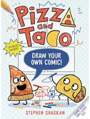 PENGUIN RANDOM HOUSE PIZZA AND TACO DRAW YOUR OWN COMIC