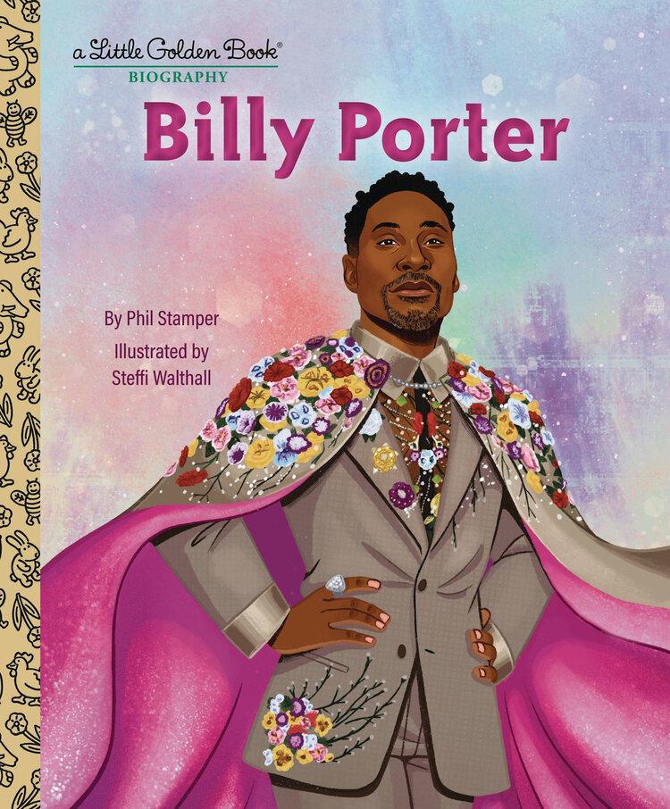 GOLDEN BOOKS BILLY PORTER LITTLE GOLDEN BOOK BIOGRAPHY