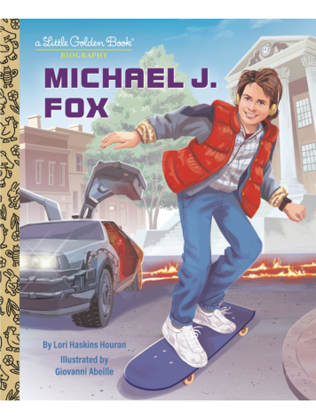 GOLDEN BOOKS MICHAEL J FOX LITTLE GOLDEN BOOK BIOGRAPHY