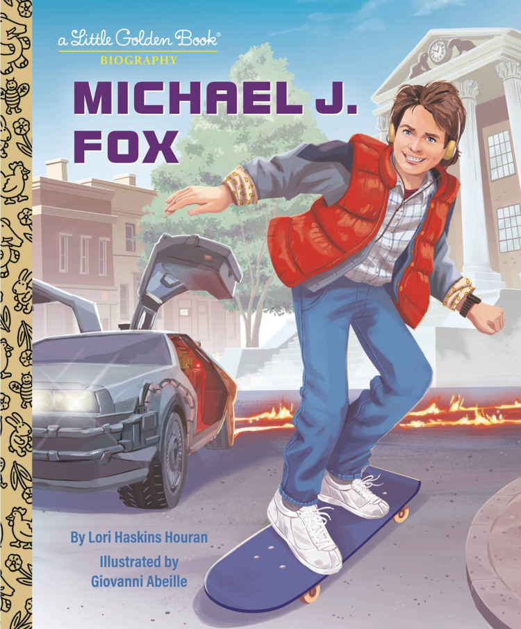 GOLDEN BOOKS MICHAEL J FOX LITTLE GOLDEN BOOK BIOGRAPHY