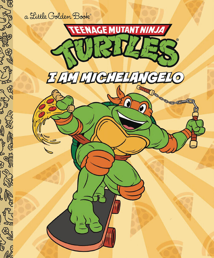 GOLDEN BOOKS I AM MICHELANGELO LITTLE GOLDEN BOOK