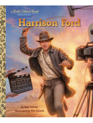 GOLDEN BOOKS HARRISON FORD LITTLE GOLDEN BOOK BIOGRAPHY