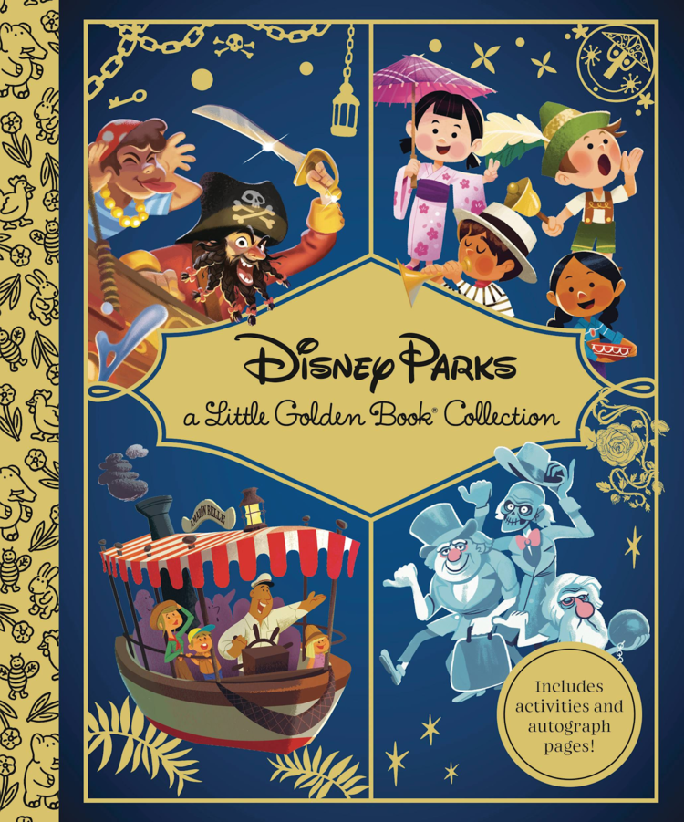 GOLDEN BOOKS DISNEY PARKS LITTLE GOLDEN BOOK COLLECTION