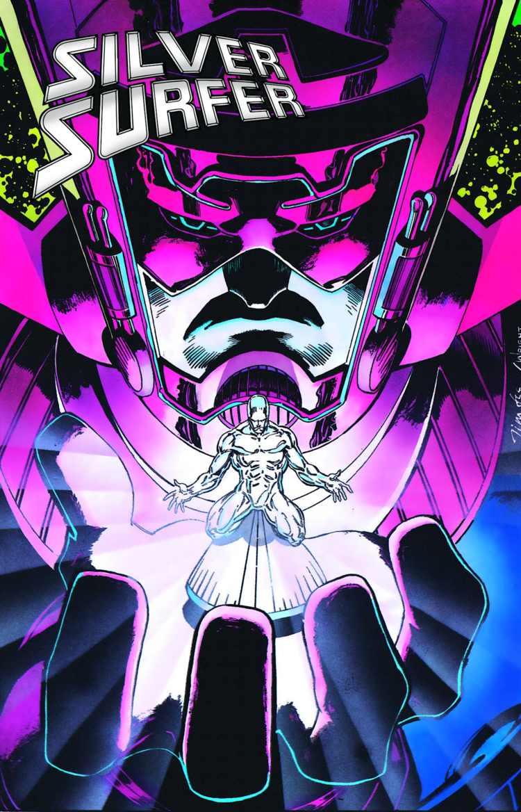 MARVEL COMICS SILVER SURFER RETURN TO THE SPACEWAYS OMNIBUS HC JIM LEE COVER [DM Only]