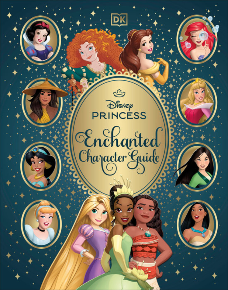DK PUBLISHING CO DISNEY PRINCESS ENCHANTED CHARACTER GUIDE HC