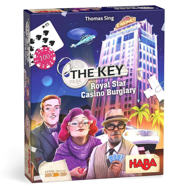 HABA GAMES THE KEY ROYAL STAR CASINO BURGLARY