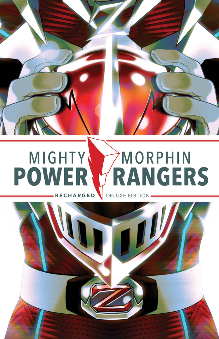 BOOM! STUDIOS MIGHTY MORPHIN POWER RANGERS RECHARGED DELUXE EDITION HC