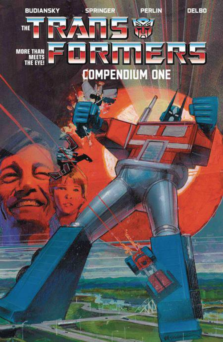 IMAGE COMICS TRANSFORMERS COMPENDIUM TP VOL 01 DIRECT MARKET EXCLUSIVE BILL SIENKIEWICZ CVR