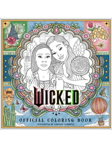 WILLIAM MORROW WICKED OFFICIAL COLORING BOOK