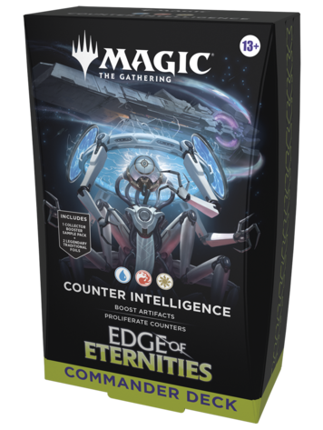 MTG EDGE OF ETERNITIES COMMANDER DECK COUNTER INTELLIGENCE