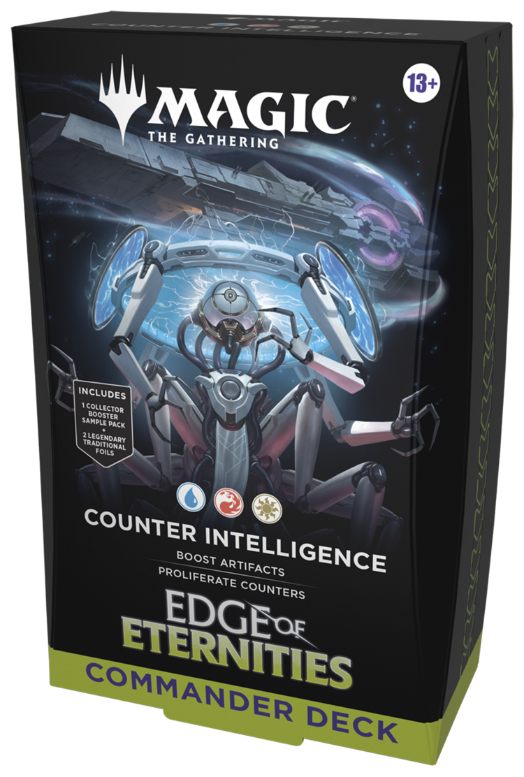 MTG EDGE OF ETERNITIES COMMANDER DECK COUNTER INTELLIGENCE