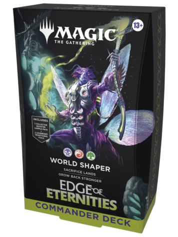 MTG EDGE OF ETERNITIES COMMANDER DECK WORLD SHAPER