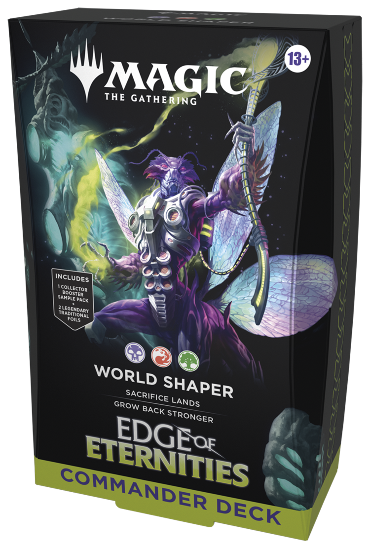 MTG EDGE OF ETERNITIES COMMANDER DECK WORLD SHAPER