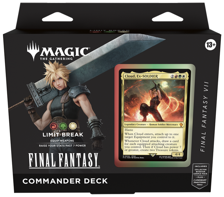 MTG UNIVERSES BEYOND: FINAL FANTASY COMMANDER DECK LIMIT BREAK