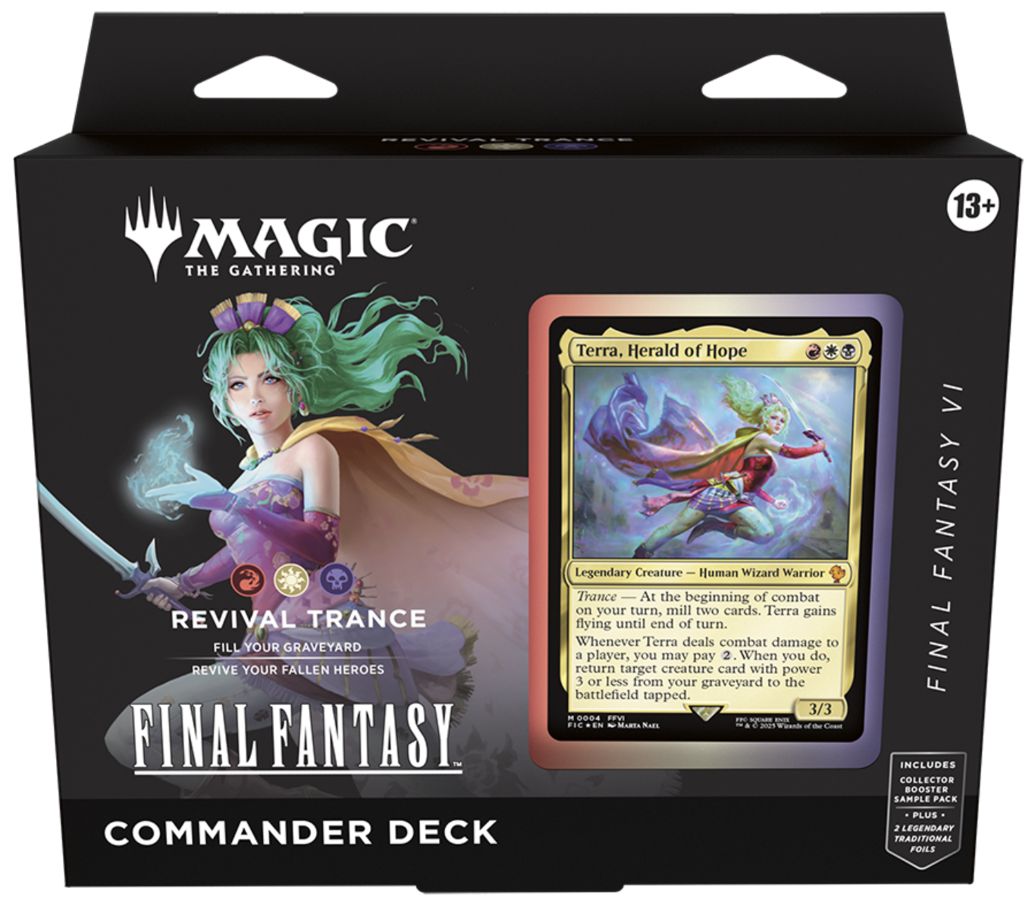 MTG UNIVERSES BEYOND: FINAL FANTASY COMMANDER DECK - REVIVAL TRANCE -  Illusive Comics