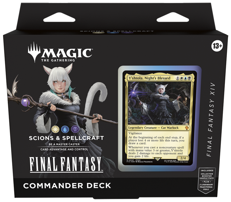 MTG UNIVERSES BEYOND: FINAL FANTASY COMMANDER DECK - SCIONS & SPELLCRAFT