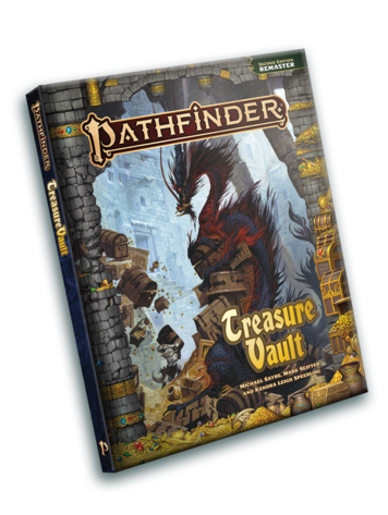 PAIZO PUBLISHING PATHFINDER 2E TREASURE VAULT REMASTERED HC STANDARD COVER