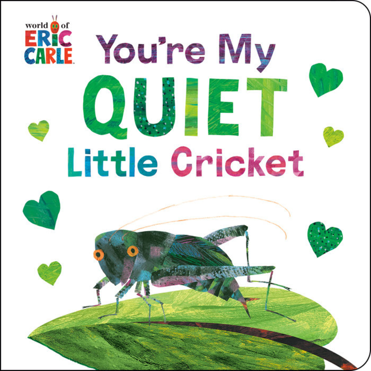 PENGUIN RANDOM HOUSE YOU'RE MY QUIET LITTLE CRICKET BOARD BOOK