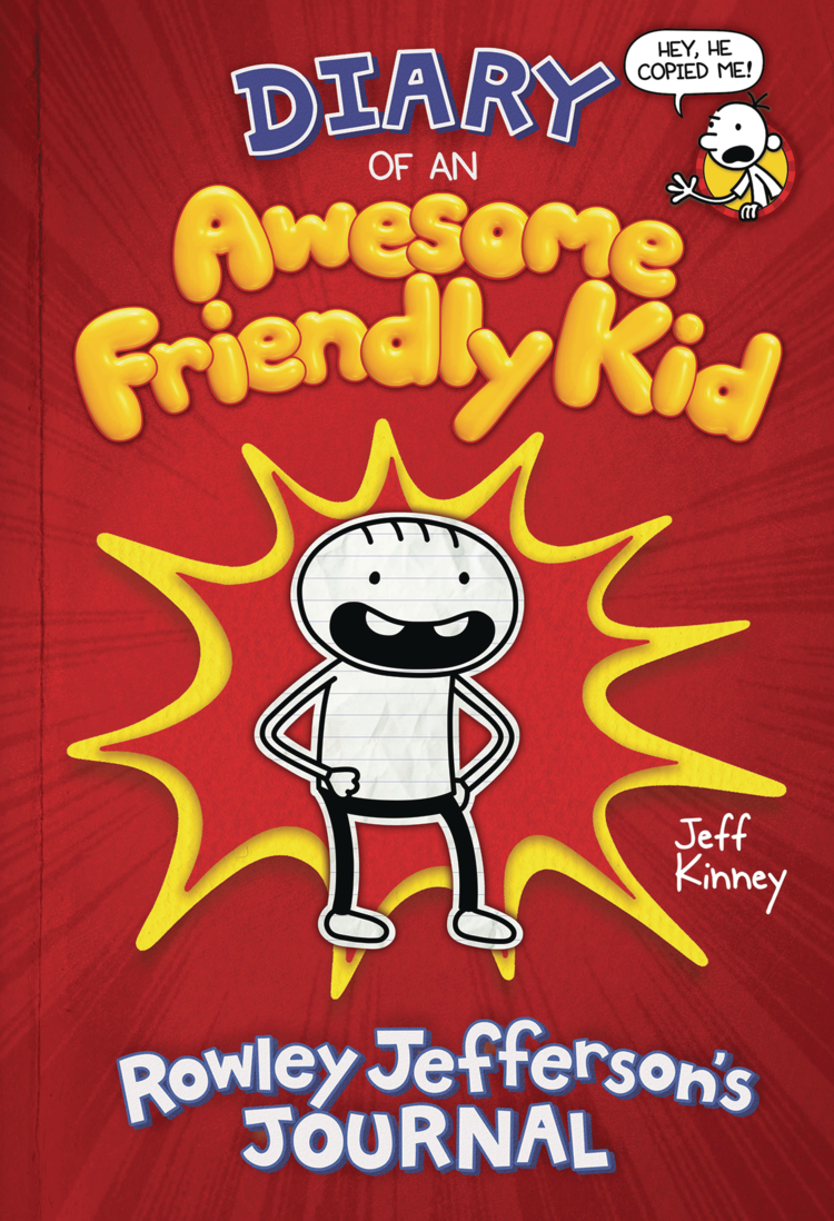 AMULET BOOKS DIARY OF AWESOME FRIENDLY KID HC ROWLEY JEFFERSONS JOURNAL
