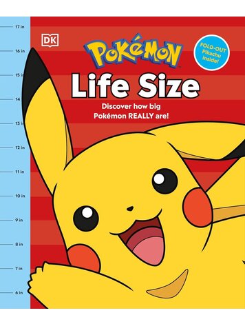 DK PUBLISHING CO POKEMON LIFE SIZE HC