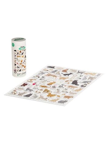 CHRONICLE BOOKS THE CAT LOVER'S 1000PC JIGSAW PUZZLE