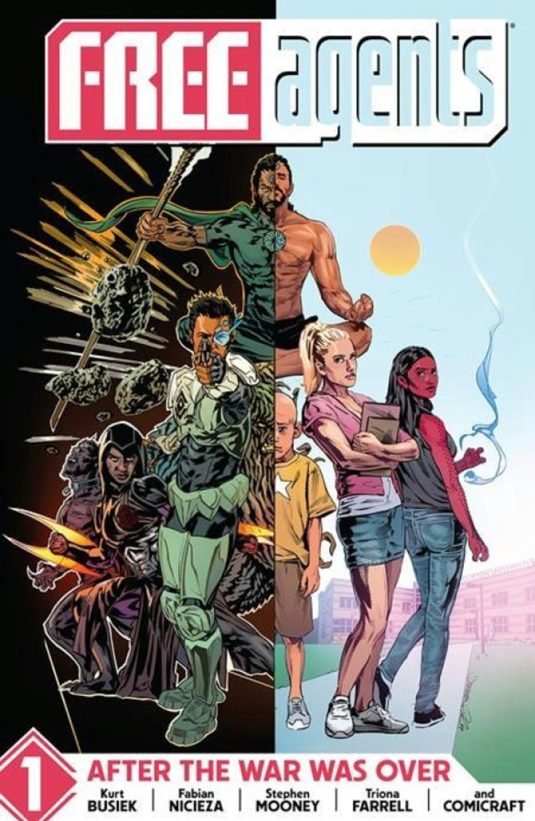 IMAGE COMICS FREE AGENTS TP VOL 01