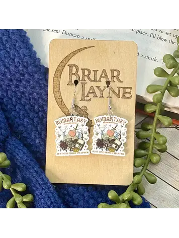 ROMANTASY BOOK EARRINGS