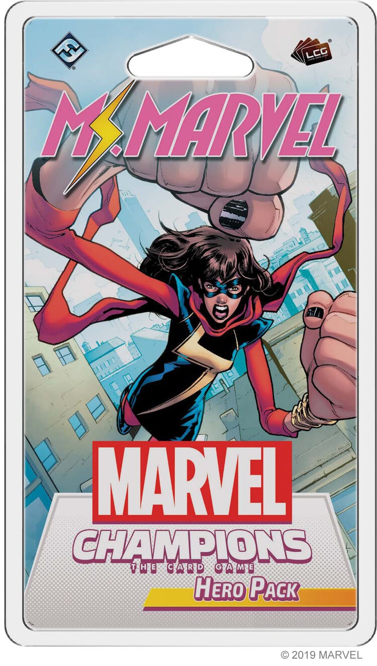 FANTASY FLIGHT GAMES MARVEL CHAMPIONS LCG MS. MARVEL HERO PACK