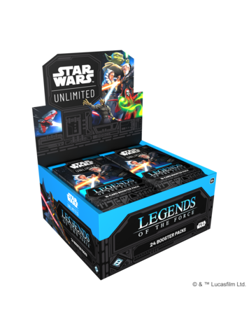 STAR WARS UNLIMITED LEGENDS OF THE FORCE BOOSTER BOX