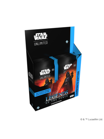 STAR WARS UNLIMITED LEGENDS OF THE FORCE CARBONITE BOOSTER BOX