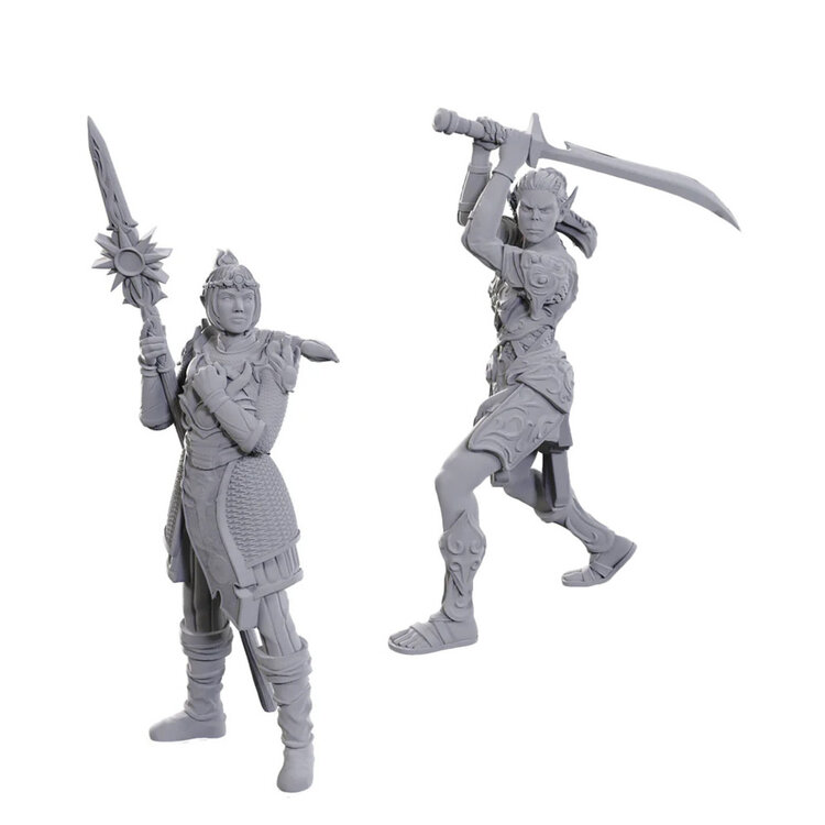 WIZKIDS D&D NOLZUR'S MARVELOUS MINIATURES: BALDURS GATE 3 - LAE'ZEL & SHADOWHEART