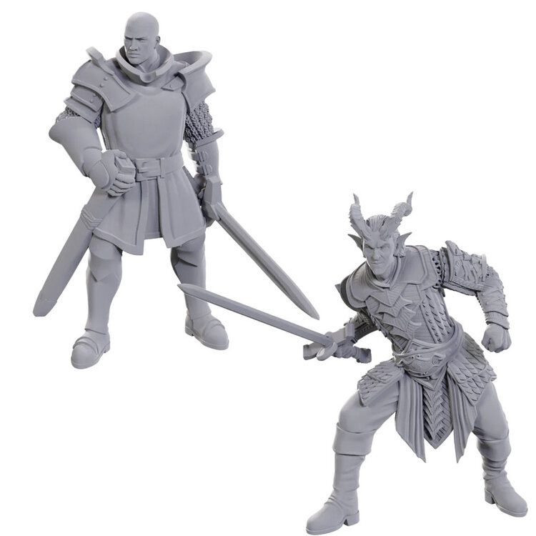 WIZKIDS D&D NOLZUR'S MARVELOUS MINIATURES: BALDURS GATE 3 - ULDER RAVENGARD & ZEVLOR