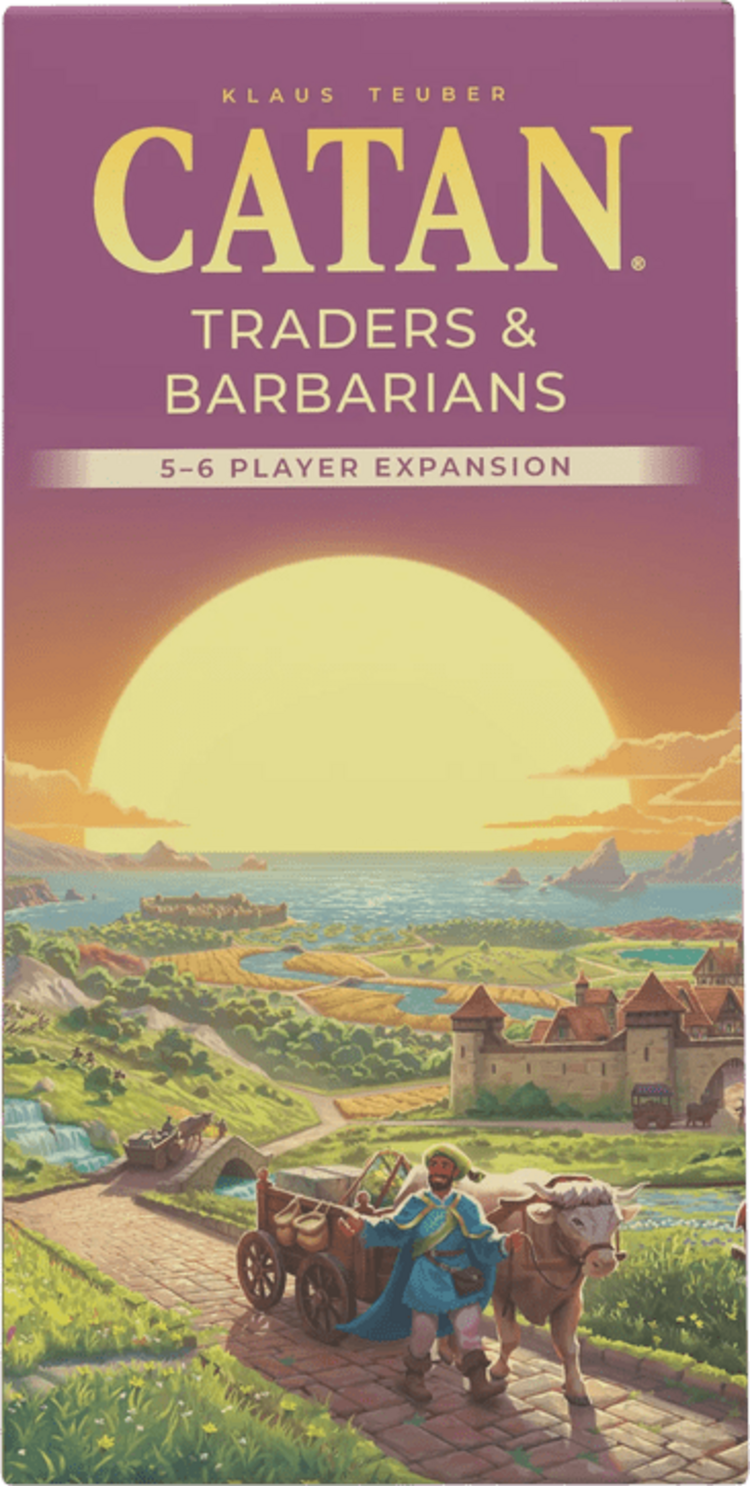 CATAN STUDIO INC CATAN - TRADERS & BARBARIANS 5-6 PLAYER EXPANSION