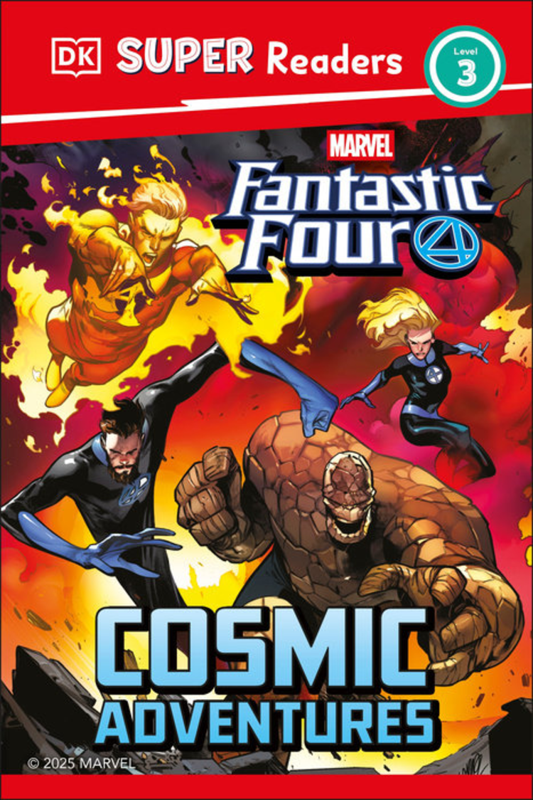 DK PUBLISHING CO MARVEL FANTASTIC FOUR COSMIC ADVENTURES SC DK SUPER READER LEVEL 3