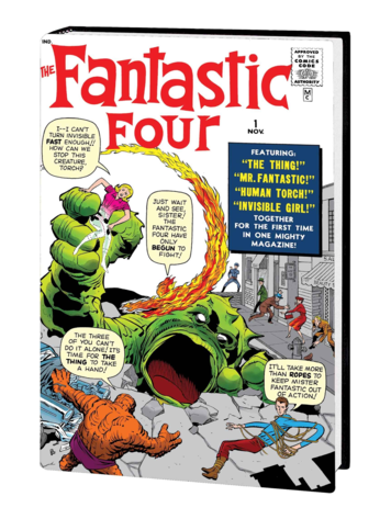 MARVEL COMICS FANTASTIC FOUR OMNIBUS HC VOL 01 JACK KIRBY COVER [DM]