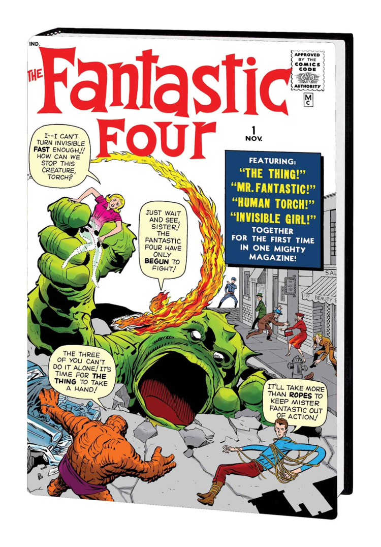 MARVEL COMICS FANTASTIC FOUR OMNIBUS HC VOL 01 JACK KIRBY COVER [DM]