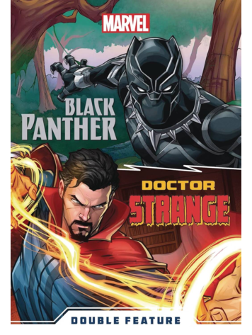 PENGUIN RANDOM HOUSE MARVEL DOUBLE FEATURE BLACK PANTHER & DOCTOR STRANGE SC