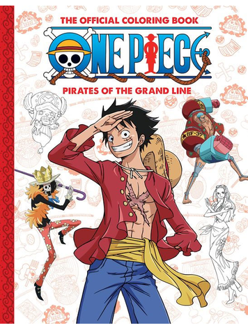 SCHOLASTIC INC. ONE PIECE PIRATES COLORING BOOK