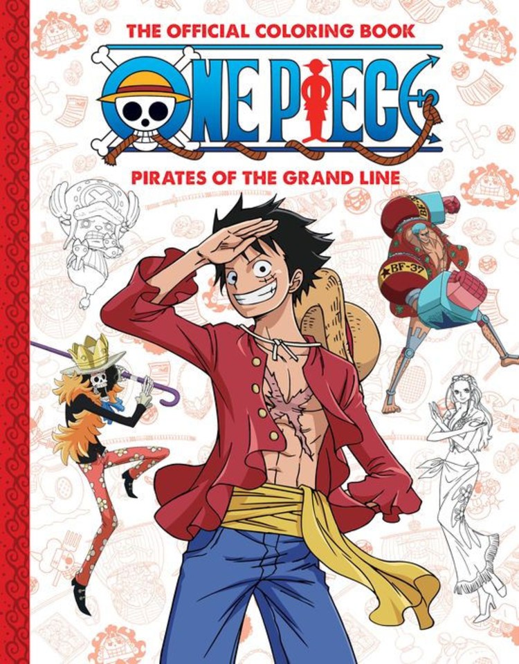 SCHOLASTIC INC. ONE PIECE PIRATES COLORING BOOK