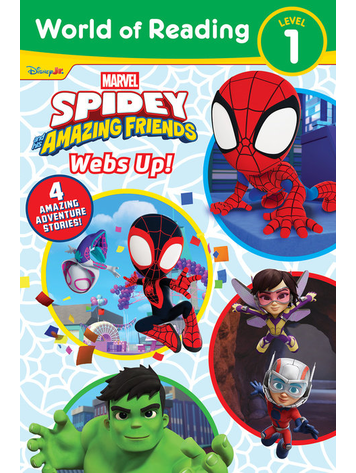 PENGUIN RANDOM HOUSE SPIDEY & HIS AMAZING FRIENDS WEBS UP SC WORLD OF READING LEVEL 1