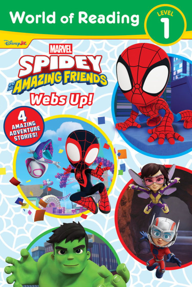 PENGUIN RANDOM HOUSE SPIDEY & HIS AMAZING FRIENDS WEBS UP SC WORLD OF READING LEVEL 1