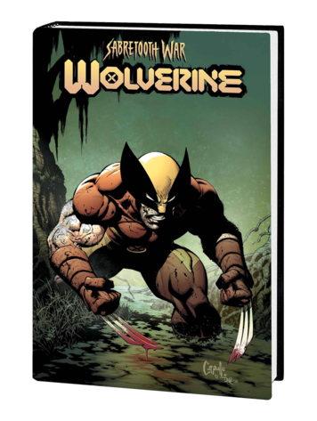MARVEL COMICS WOLVERINE SABRETOOTH WAR OMNIBUS HC GREG CAPULLO DM VAR
