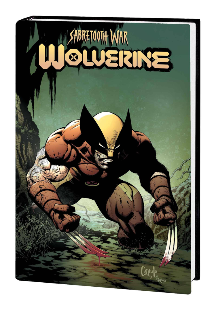 MARVEL COMICS WOLVERINE SABRETOOTH WAR OMNIBUS HC GREG CAPULLO DM VAR