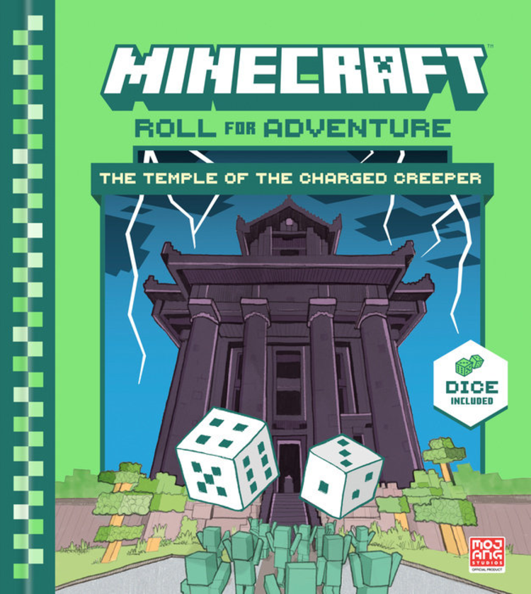 PENGUIN RANDOM HOUSE MINECRAFT ROLL FOR ADVENTURE HC THE TEMPLE OF THE CHARGED CREEPER
