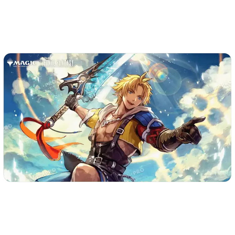 ULTRA PRO MTG UNIVERSES BEYOND FINAL FANTASY PLAYMAT COMMANDER TIDUS YUNA'S GUARDIAN