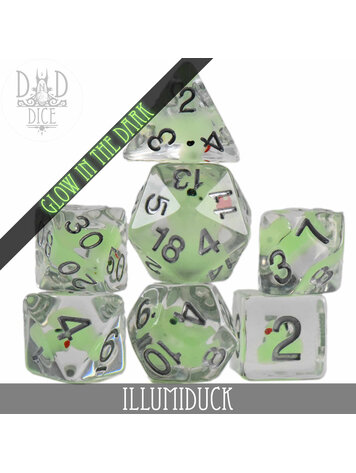 DND DICE ILLUMIDUCK RPG DICE SET