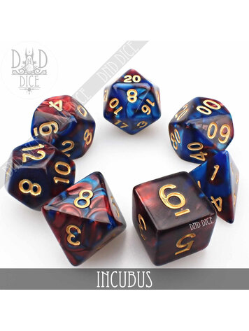 DND DICE INCUBUS RPG DICE SET